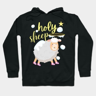 cute christmas sheep Hoodie